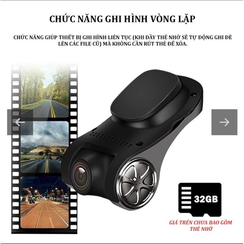 Camera hành trình ô tô U6 có ADAS, GPS,cảnh báo va chạm,lưu tốc độ xem lại video | BigBuy360 - bigbuy360.vn