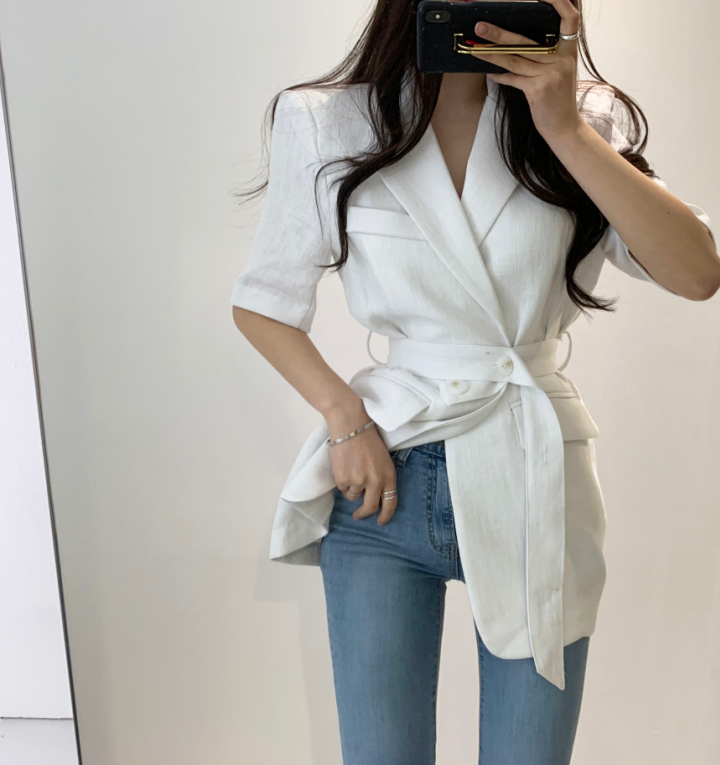 Áo Khoác Tay Ngắn Thời Trang Hàn Quốc 2021 | BigBuy360 - bigbuy360.vn