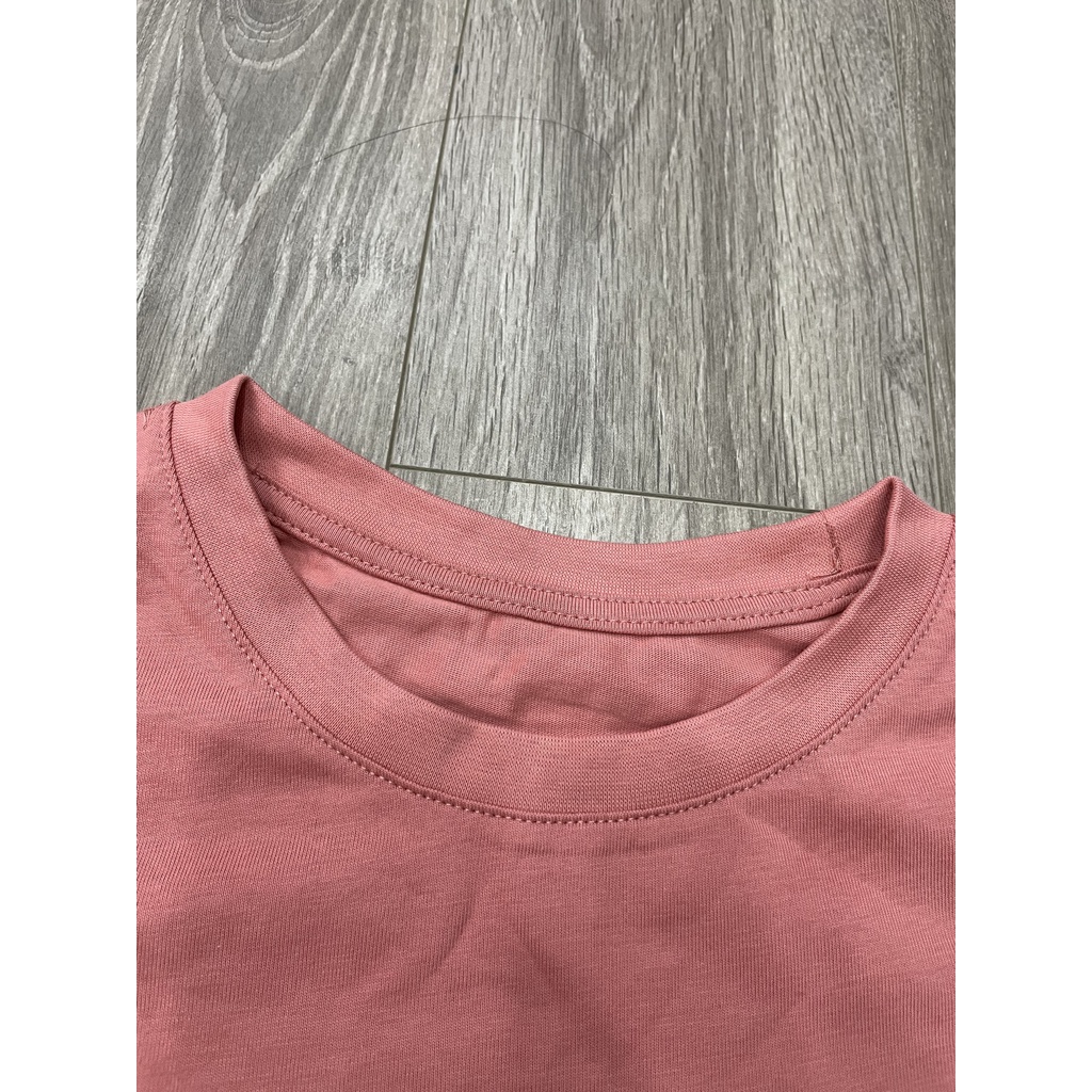 Áo thun cổ tròn chất cotton nhiều màu N3t xuất khẩu