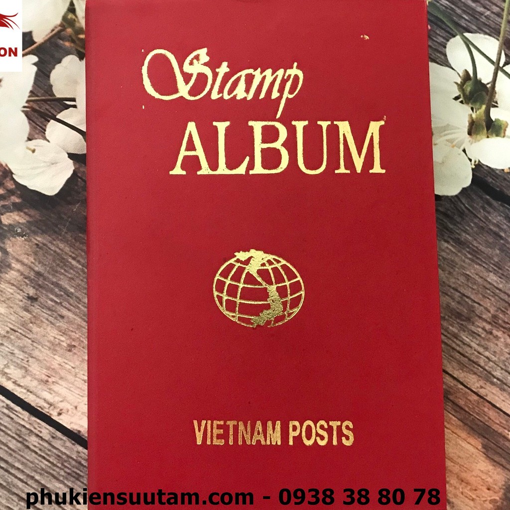 [GIÁ RẺ BẤT NGỜ] Tập Album Sưu Tầm Cầm Tay Đựng Khoảng 500 Con Tem - TMT Collection - CST500