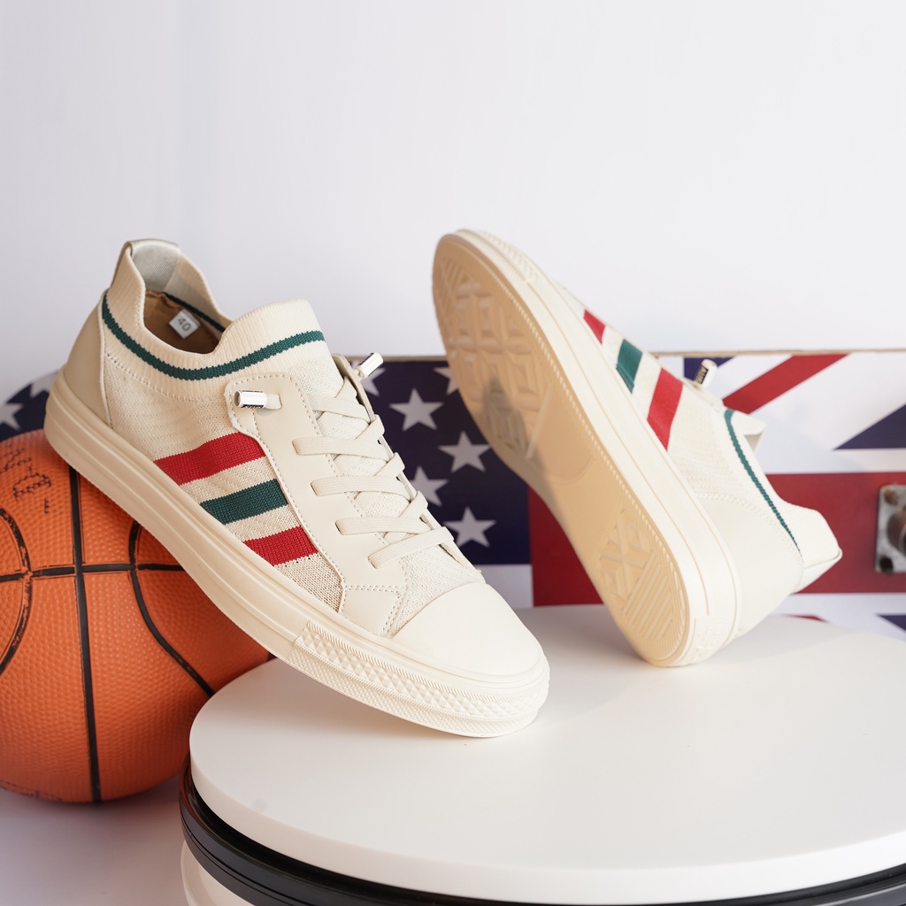 Giày Nam cao cấp Bun Store - Giày da Nam đẹp Sneaker thời trang sang xịn G880N