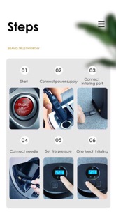 MÁY BƠM LỐP Ô TÔ 12V LICHEERS