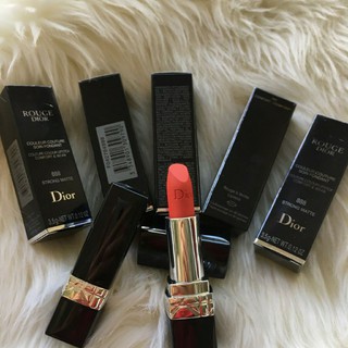 Son Dior Rouge 888 Strong Matte Đỏ Cam