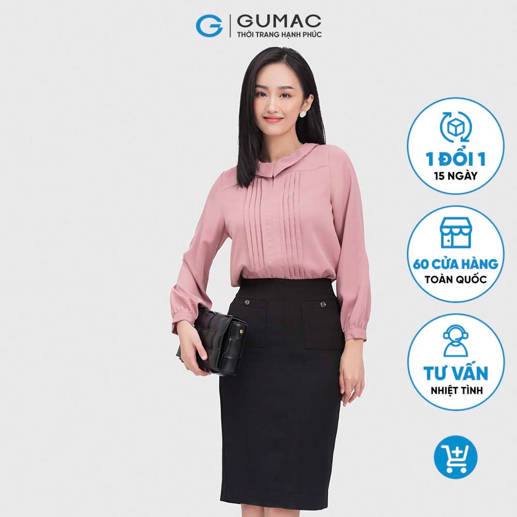 Chân váy bút chì thời trang GUMAC VC04068 - mẫu mới