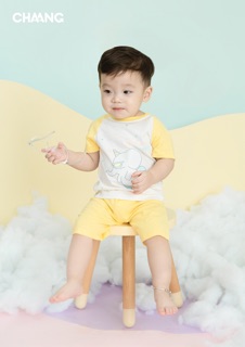 (SALE) CHAANG - Bộ cộc tay Raglan magical