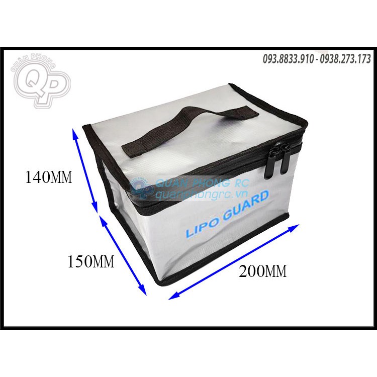 Túi đựng pin Lipo Battery Guard 200x150x140mm