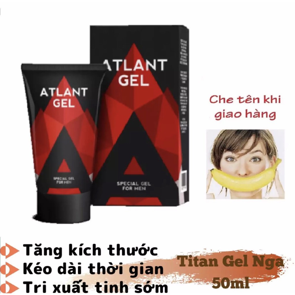 Atlant - gel - Hiệu quả gấp bội titan - gel bản cũ