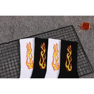 Vớ cổ cao UNISEX NGỌN LỬA - V87