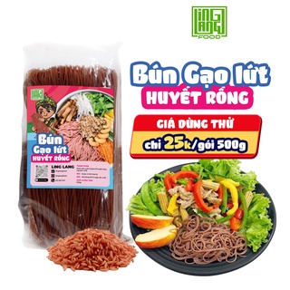 Bún gạo lứt huyết rồng giảm cân Ling Lang Food, bún khô gạo lứt thực dưỡng
