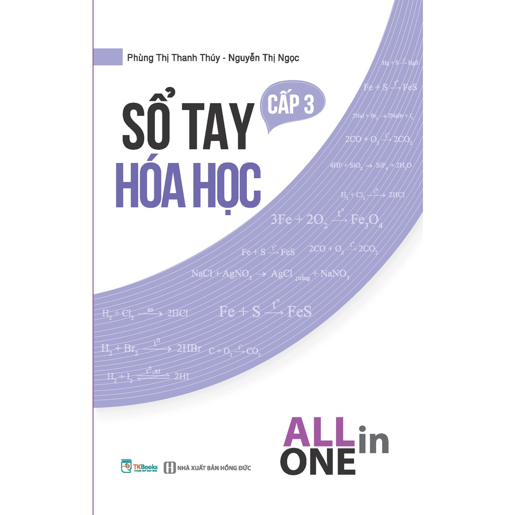 Sách Lẻ - sổ tay Toán Văn Anh Lí Hóa Cấp 3 - All in one
