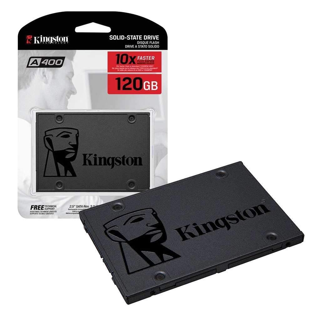 Ổ cứng SSD Kingston 120G SA400S37 có hỗ trợ cài đặt sẵn Windows 10