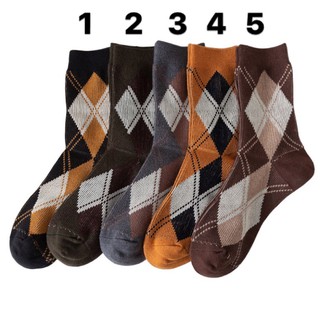 1990Homme Tất Hoạ Tiết Vintage