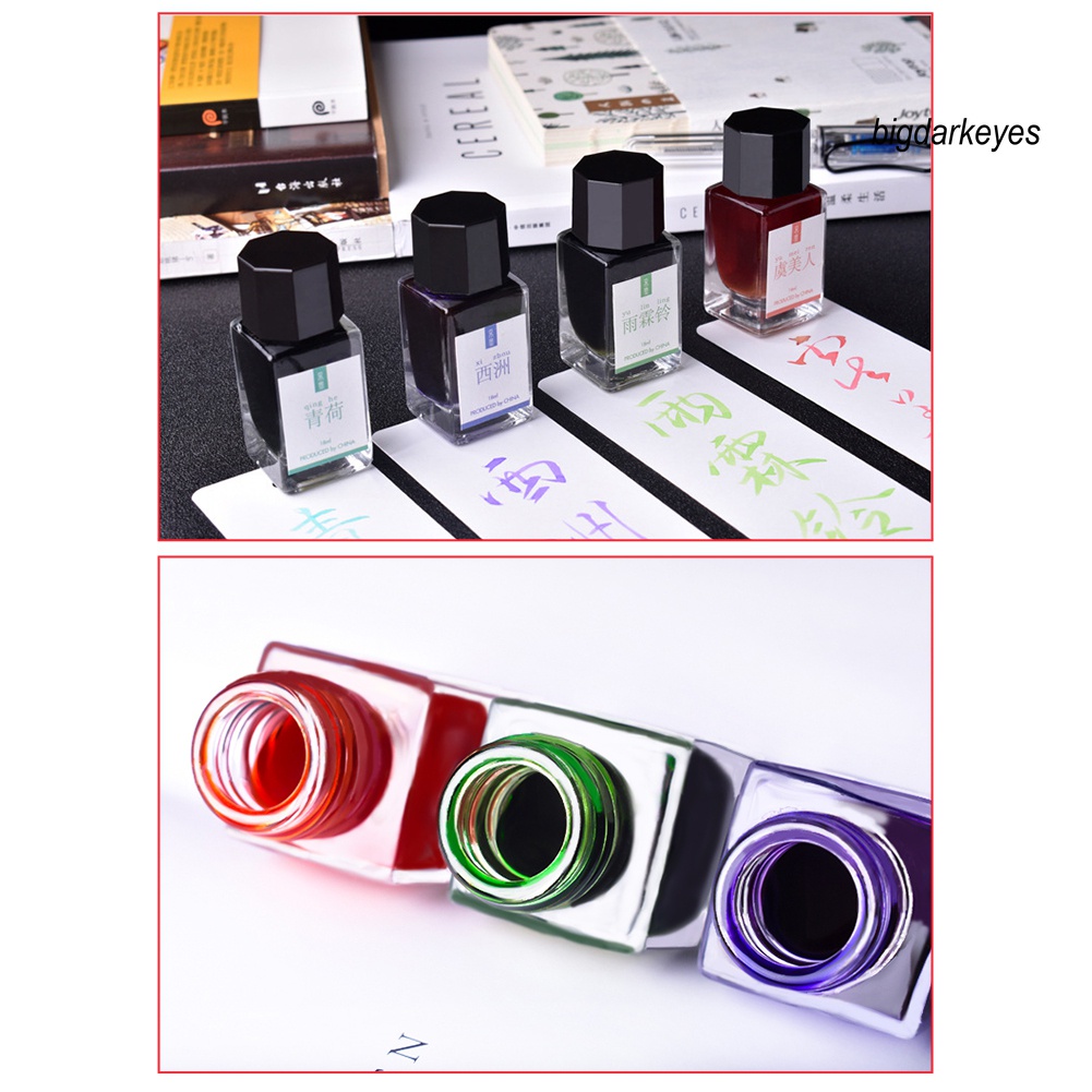 Chai Đựng Mực Viết Chữ Thư Pháp Màu Nhũ 18ml NYT