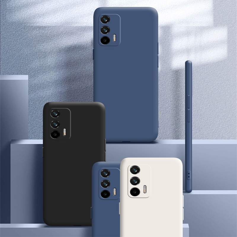 Ốp điện thoại silicon dẻo mềm mỏng bảo vệ camera cho Oppo Realme Q3 Q3I Pro Q2 Q2I Gt Neo