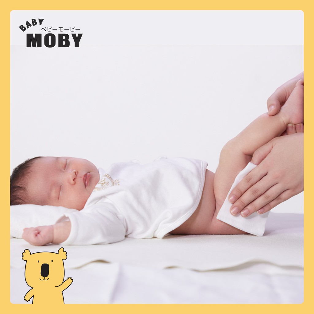 Khăn Ướt Moby Gói Lớn Tinh Khiết 99,9%