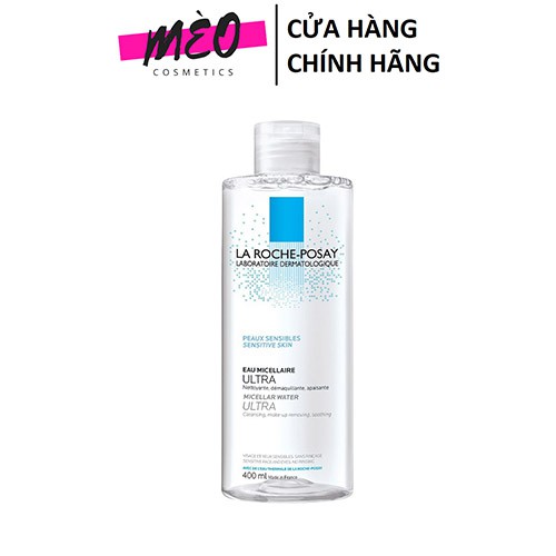 Nước Tẩy Trang Dành Cho Da Nhạy Cảm La Roche-Posay Micellar Water Ultra Sensitive Skin 400ml