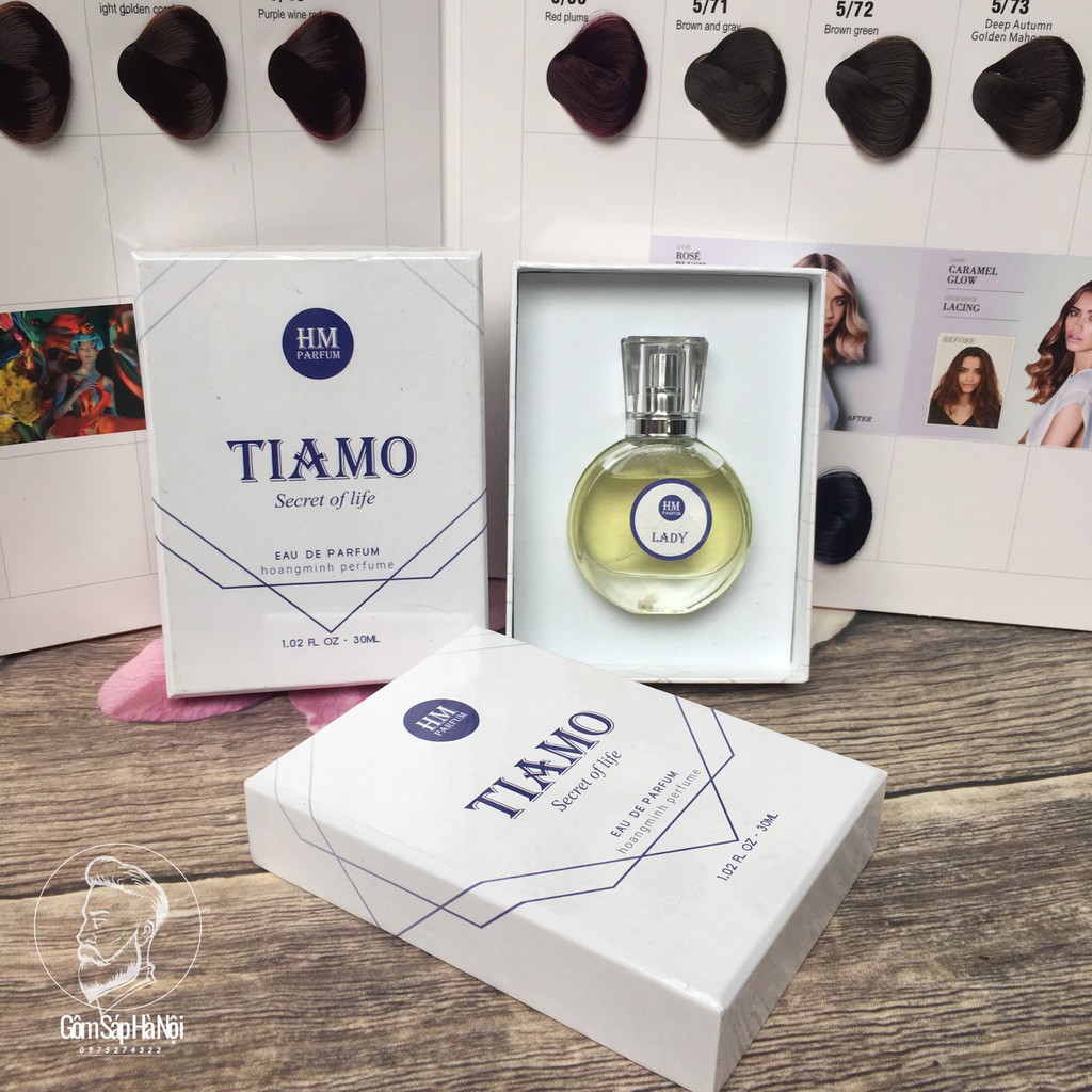 Nước Hoa  Mini TIAMO  30mle