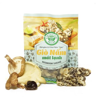 Giò nấm chay Nấm Tươi Cười (200g) - Giòn ngon mát lành
