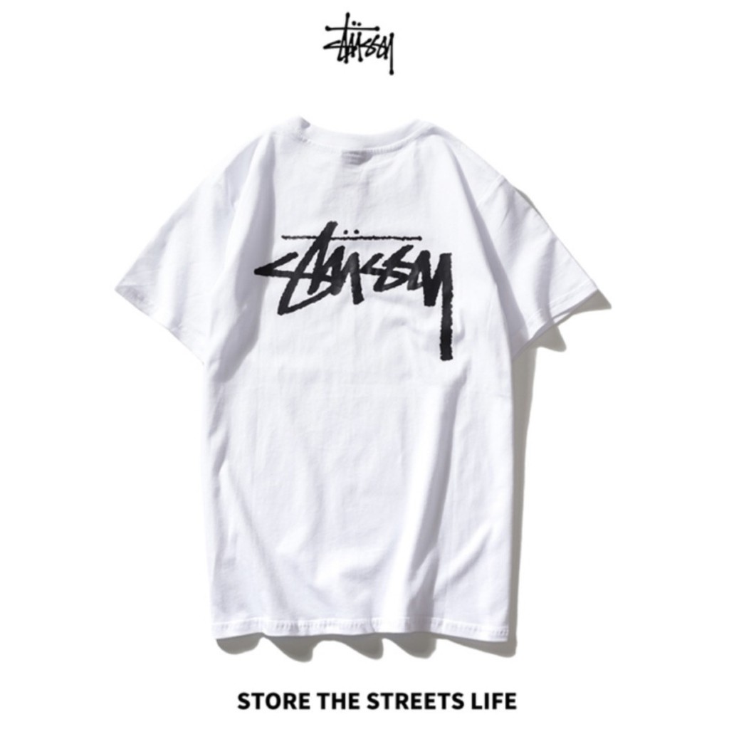 Áo thun Stee STUSSY Black and White Unisex