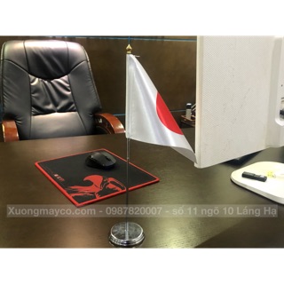 Cờ để bàn Nhật Bản đế đơn Inox