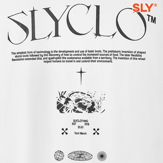 Áo Thun SLY Tech Merch màu trắng