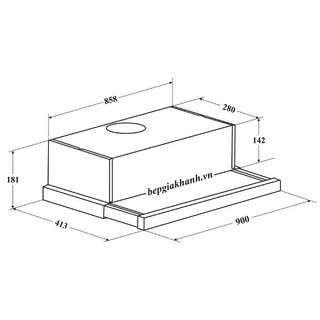 Máy hút mùi Teka TL 9310