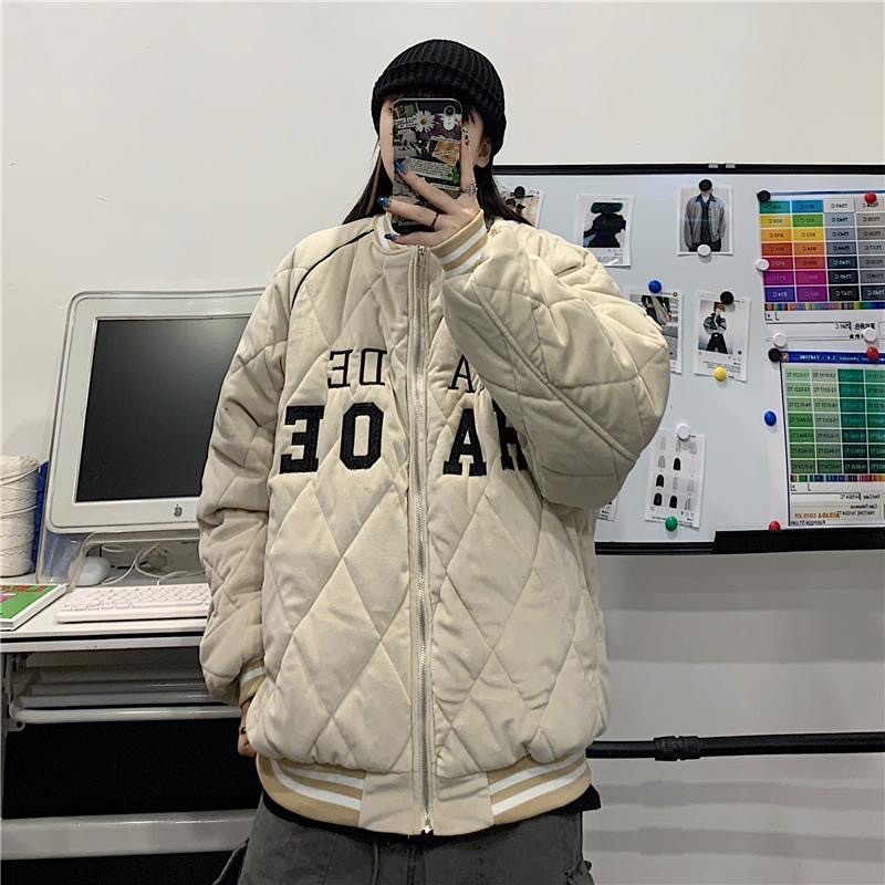 Áo bomber bóng chày unisex nam nữ bigsize phối đồ siêu yêu