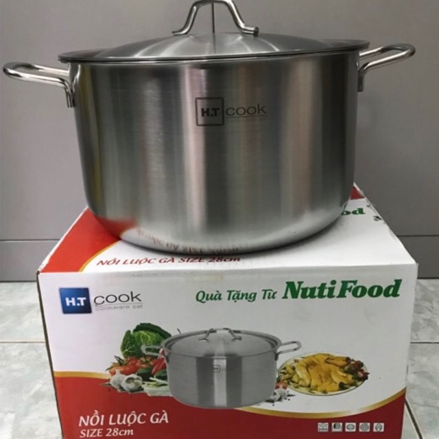 Nồi luộc gà nutifood size 28cm