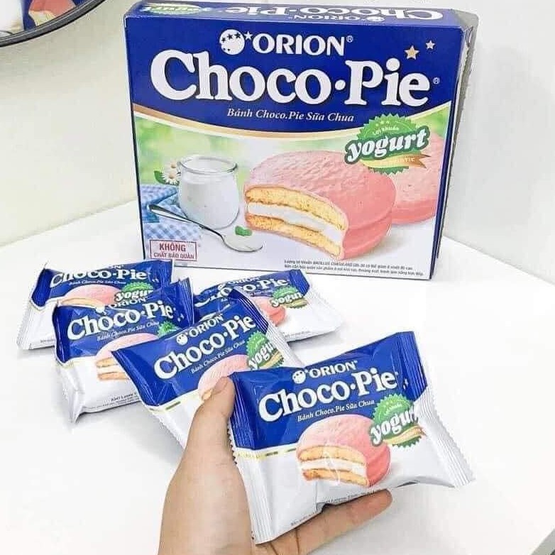 [HOT NHẤT] [VỊ MỚI] Bánh Chocopie Orion 12 chiếc.(đủ vị).