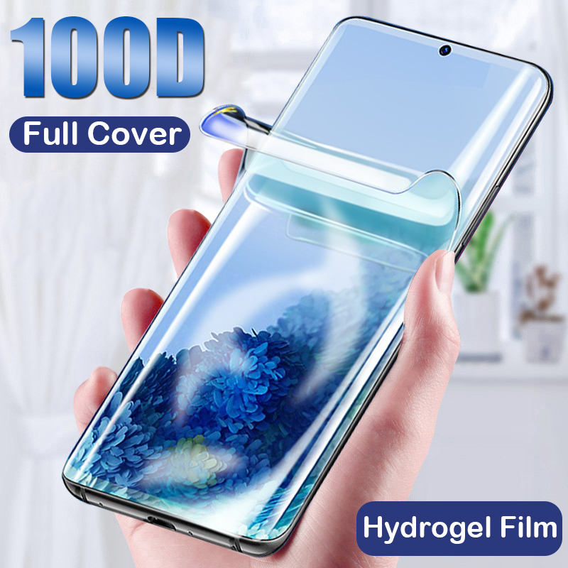 Miếng Dán Màn Hình Hydrogel 100D Cho Samsung Galaxy S20 Fe Ultra S9 S8 Plus Note 10 9 8 Plus