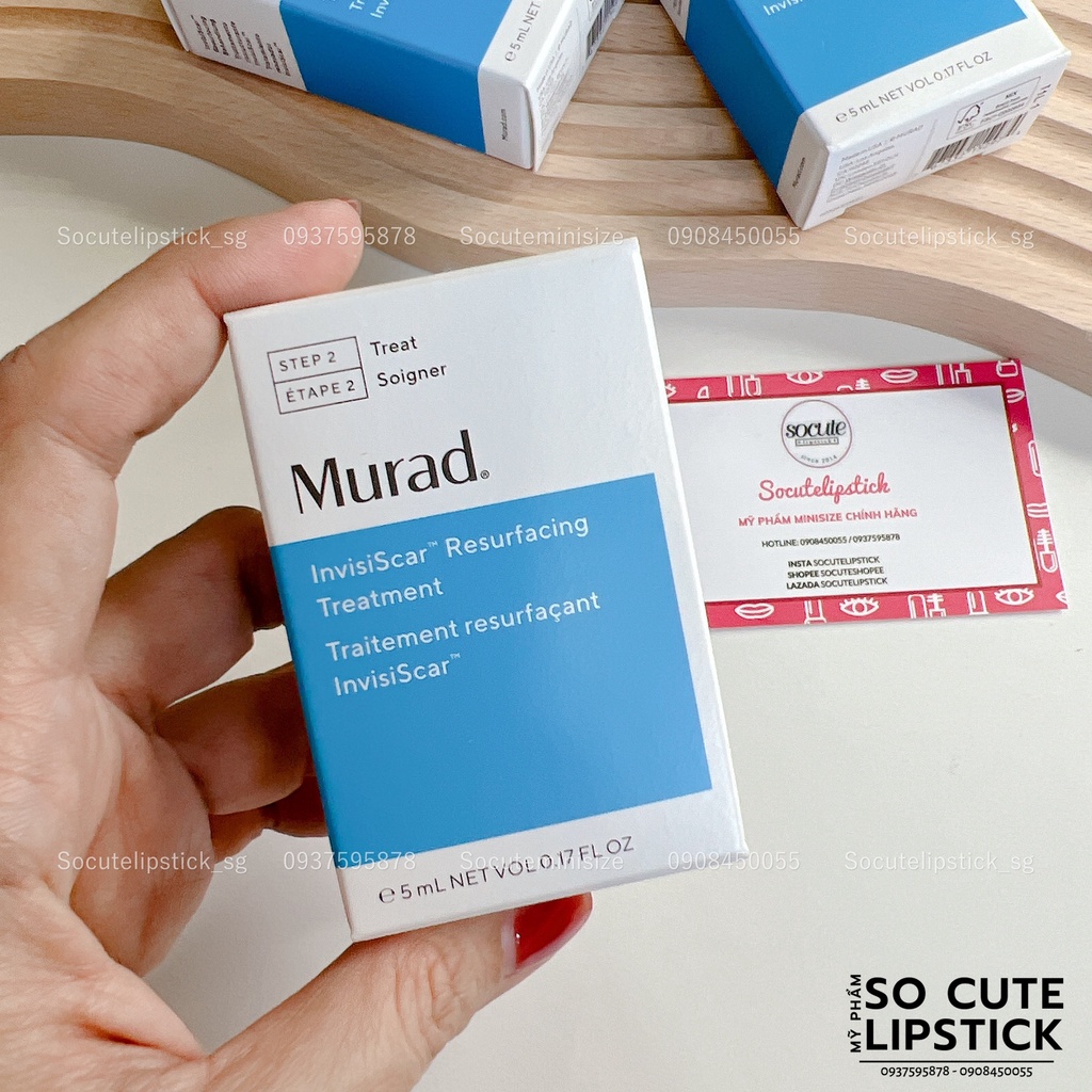 Mini 5ml - Kem dưỡng Murad InvisiScar Resurfacing Treatment Fullsize