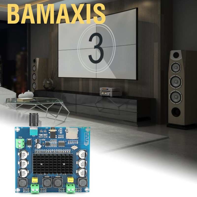 Bamaxis A105 TDA7498 Audio Power Amplifier Module  100W x 2 Digital Bluetooth Board with Adjustabl