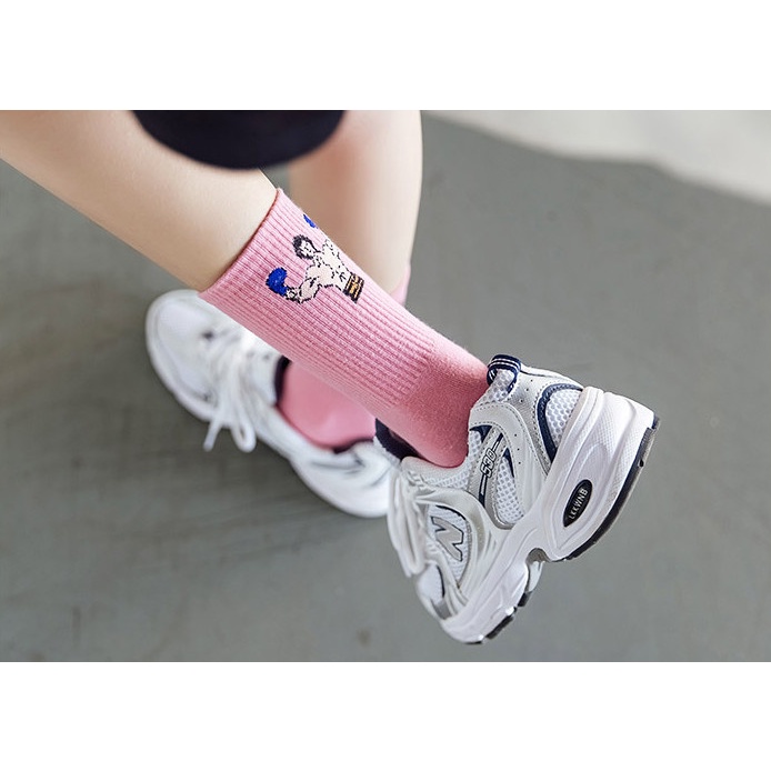 Vớ HÌNH NGƯỜI LỰC SĨ cao cổ phong cách thể thao, trẻ trung, năng động.