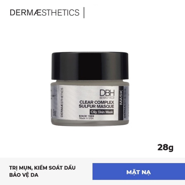 Mặt Nạ DBH Clear Complex Sulfur Mask 28g