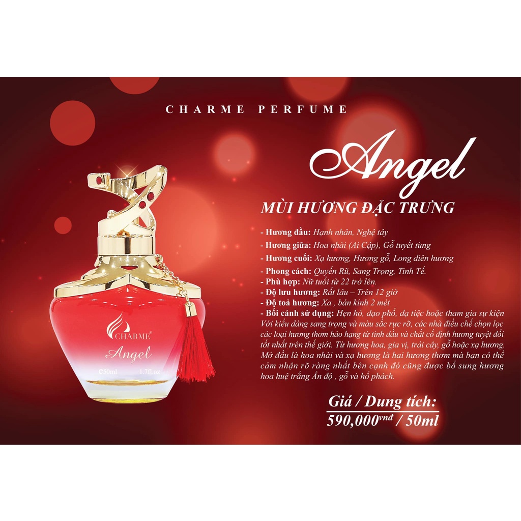 nước hoa nữ Angel 50ml Nữ