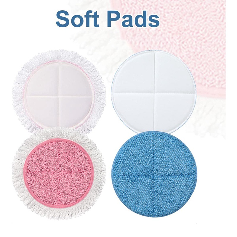 Bộ 4 Miếng Vải Thay Thế Cho Cây Lau Nhà BOBOT