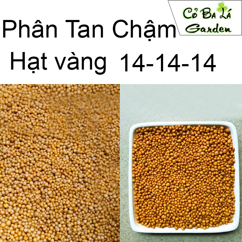 PHÂN TAN CHẬM VÀNG 14 -14 -14 (túi 50gram)