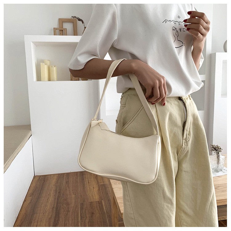 Túi đeo vai IELGY màu trơn thời trang cho nữ