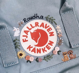 Balo Kanken Thêu