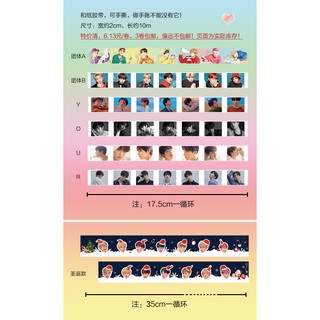 Băng dính hình BTS nhiều kiểu