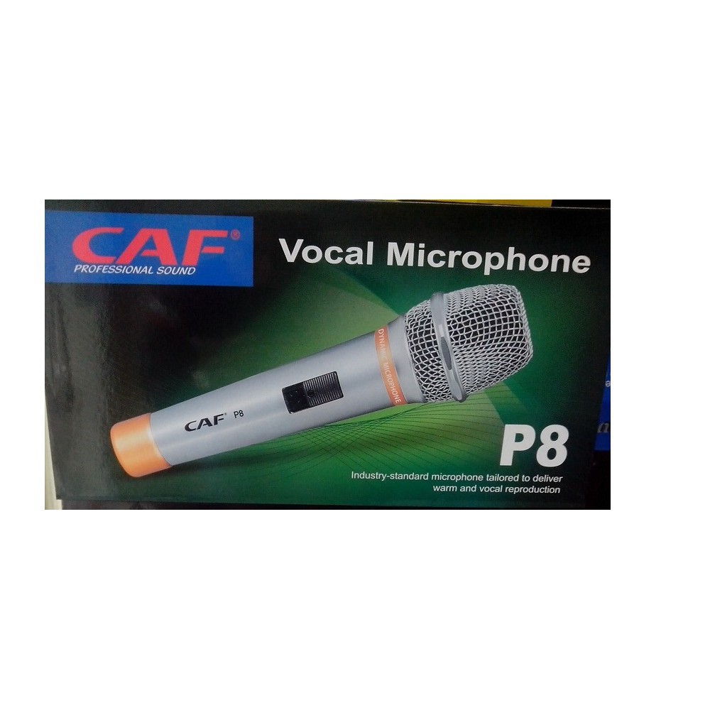 MICRO KARAOKE CAF P8 ÂM THANH CHUẨN - HÀNG LOẠI1