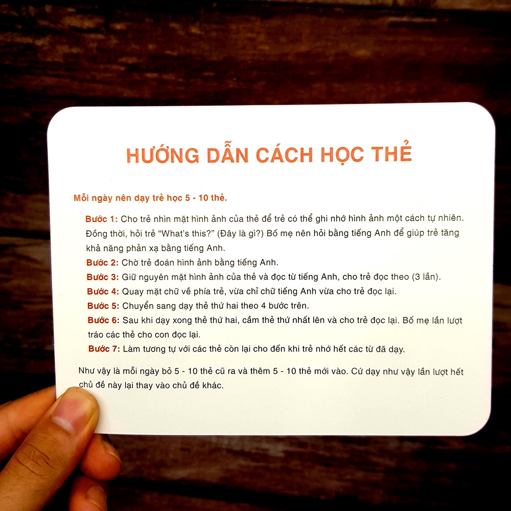 Combo Flash card Theo phương pháp giáo dục sớm của Glenn Doman (song ngữ Anh Việt) - Sự Đối Lập + Hành Động