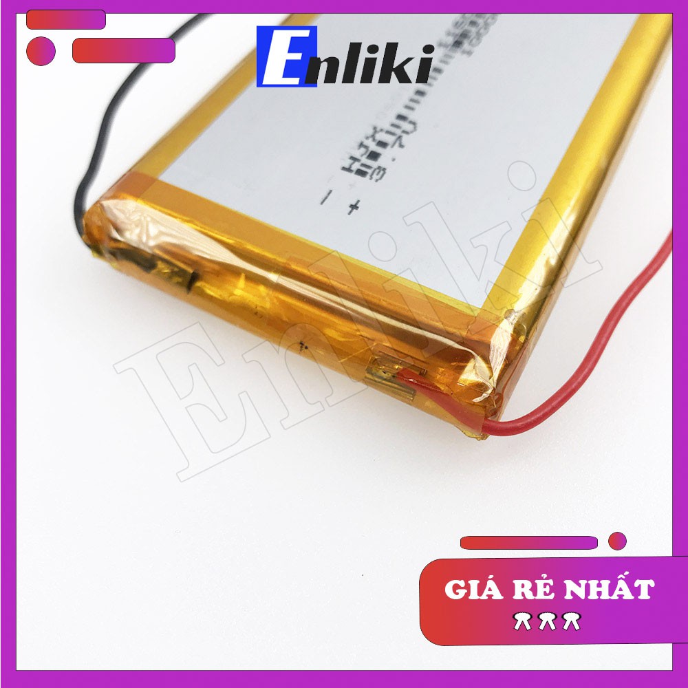 [Mã ELFLASH5 giảm 20K đơn 50K] Pin Lipo Polymer 10000mAh 11x62x110mm 3.7V