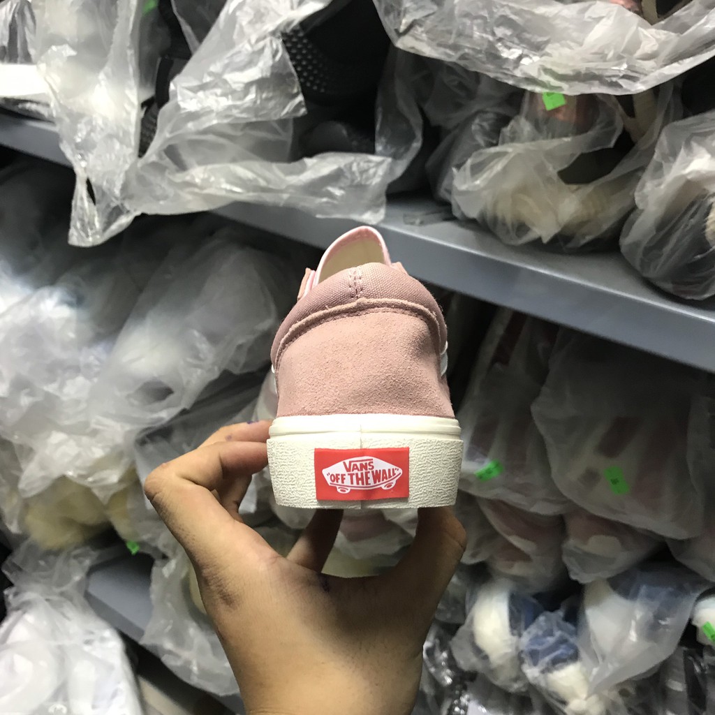 &gt;ẢNH THẬT-HÀNG THẬT&lt; Giày Sneaker V ans OG style 36 hồng nỉ nữ