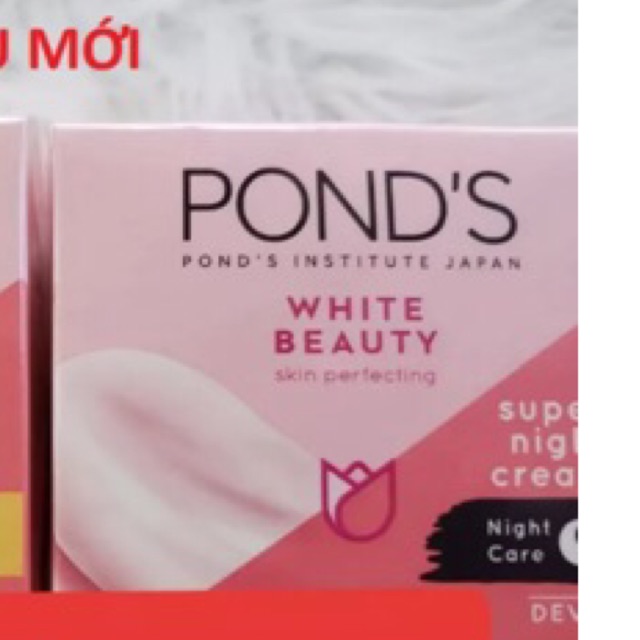 Kem dưỡng da Pond's trắng hồng ban đêm 30g tặng