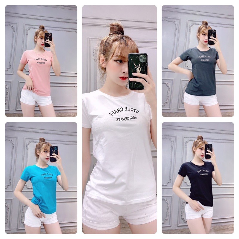Áo THUN THÁI form vừa thêu (bao chất đẹp)