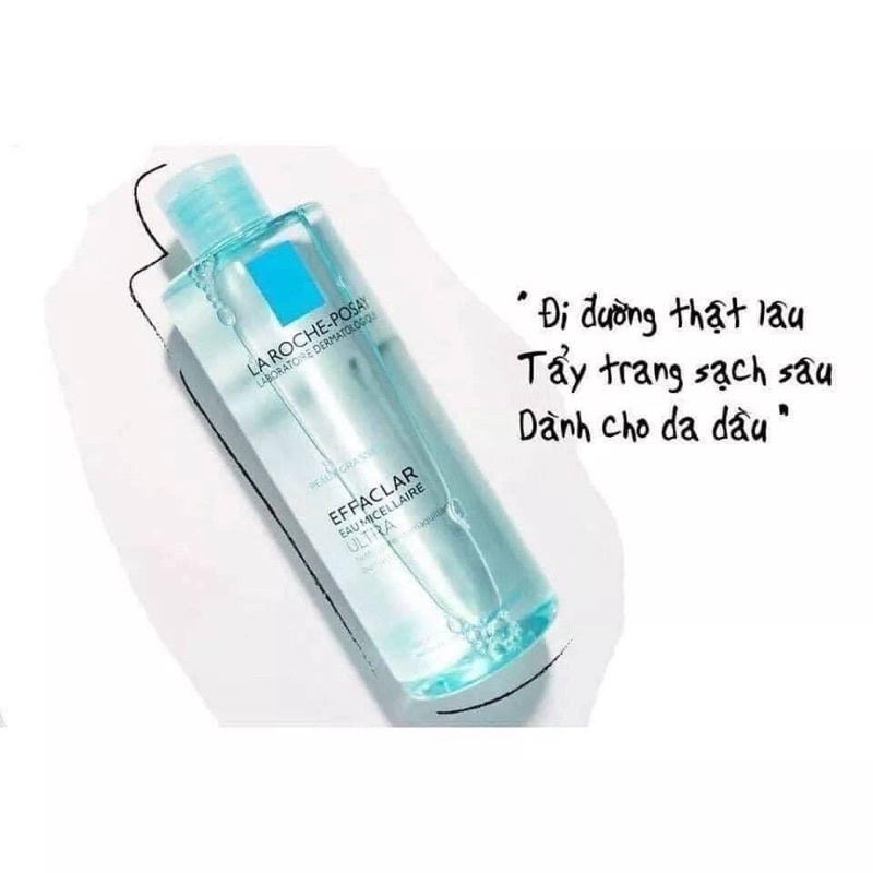 [Bill Pháp] Tẩy trang La roche posay 400ml