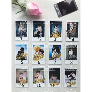 ORDER Ảnh in Polaroid TIÊU CHIẾN VƯƠNG NHẤT BÁC Trần Tình Lệnh The Untamed PKA01