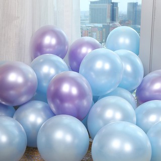 Bóng bay huỳnh quang 2 lớp size 12" siêu đẹp lạ mắt trang tri tiệc sinh nhật