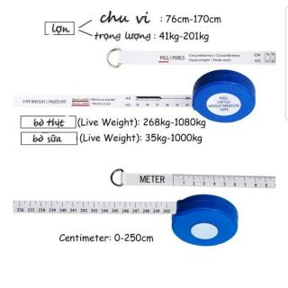 Thước đo trọng lượng trâu, bò